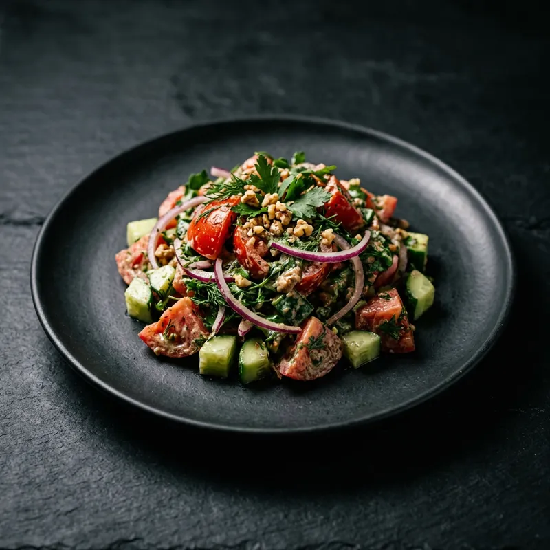 ბოსტნეულის სალათი