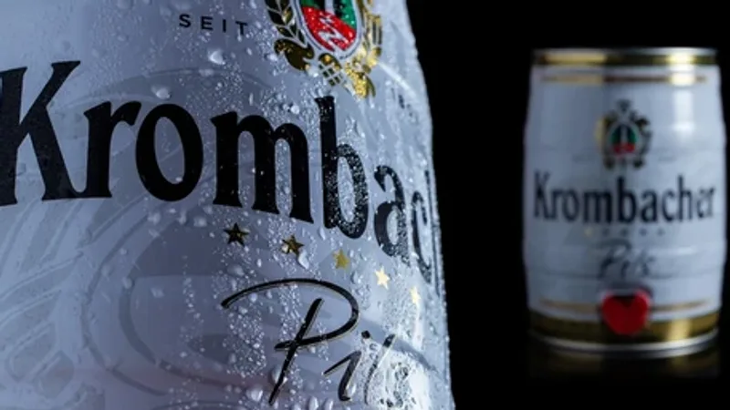 ჩამოსასხმელი ლუდი „კრომბახერი“